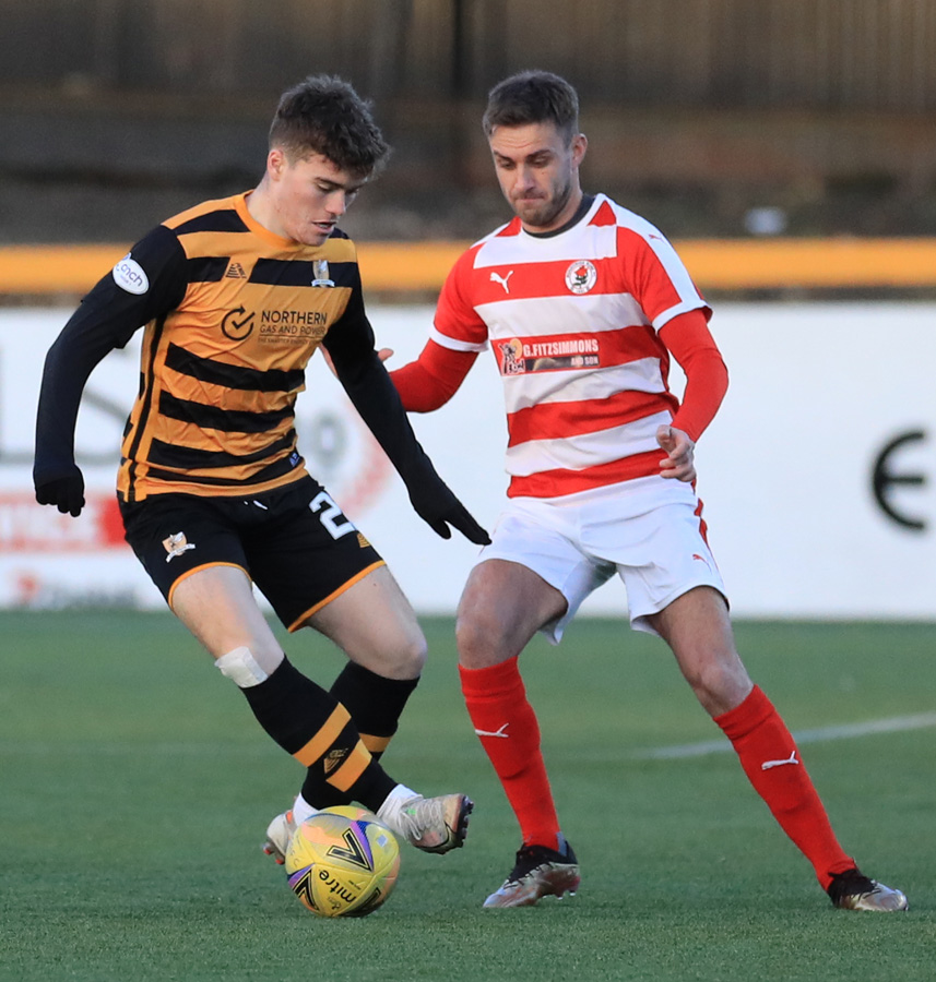 Bonnyrigg Rose players action shot Bonnyrigg Rose players action shot