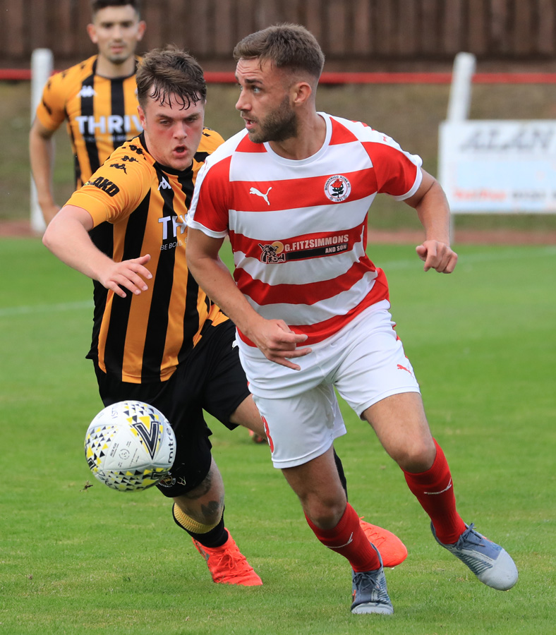Bonnyrigg Rose players action shot Bonnyrigg Rose players action shot