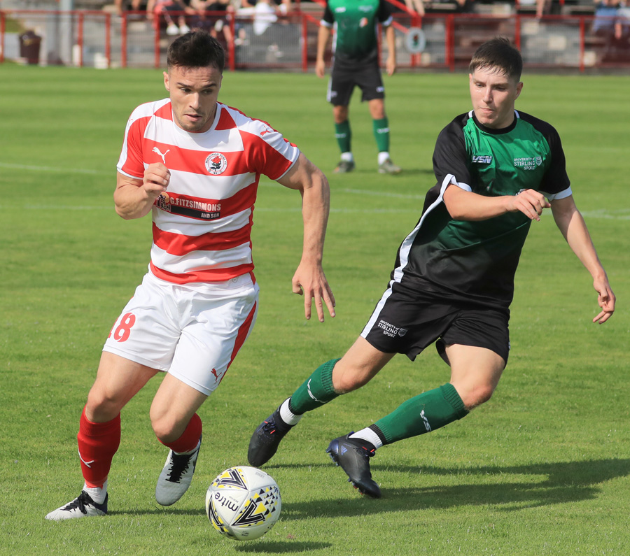 Bonnyrigg Rose players action shot Bonnyrigg Rose players action shot