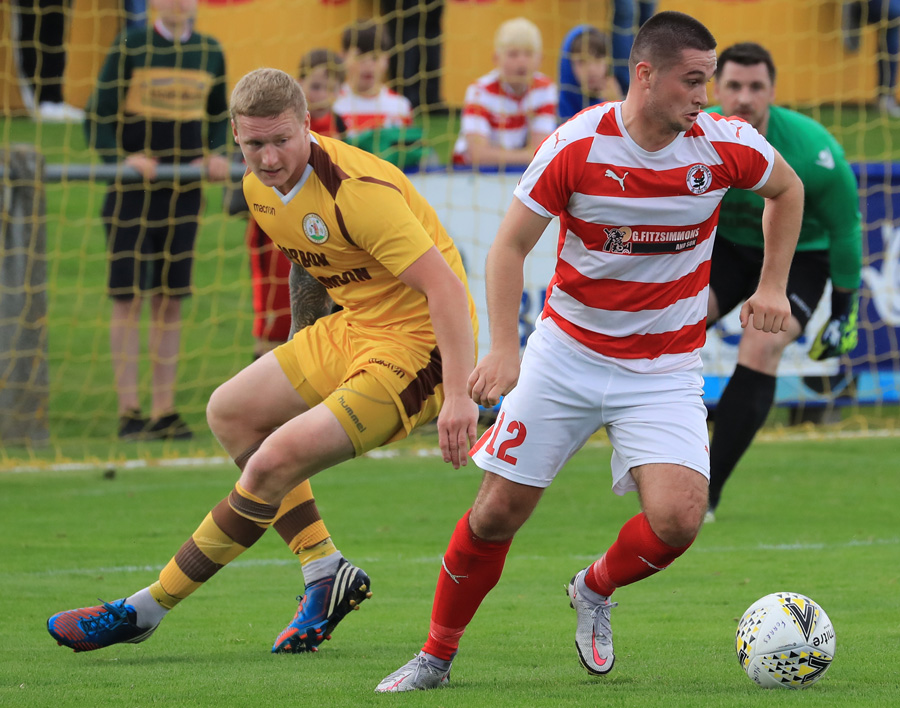 Bonnyrigg Rose players action shot Bonnyrigg Rose players action shot