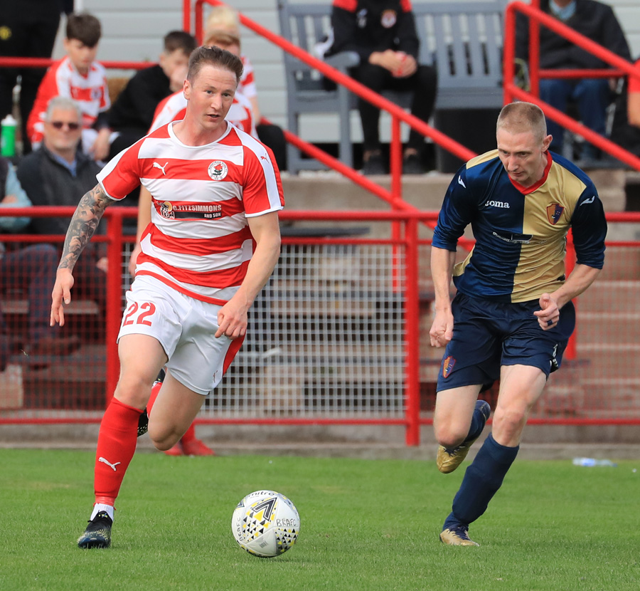Bonnyrigg Rose players action shot Bonnyrigg Rose players action shot