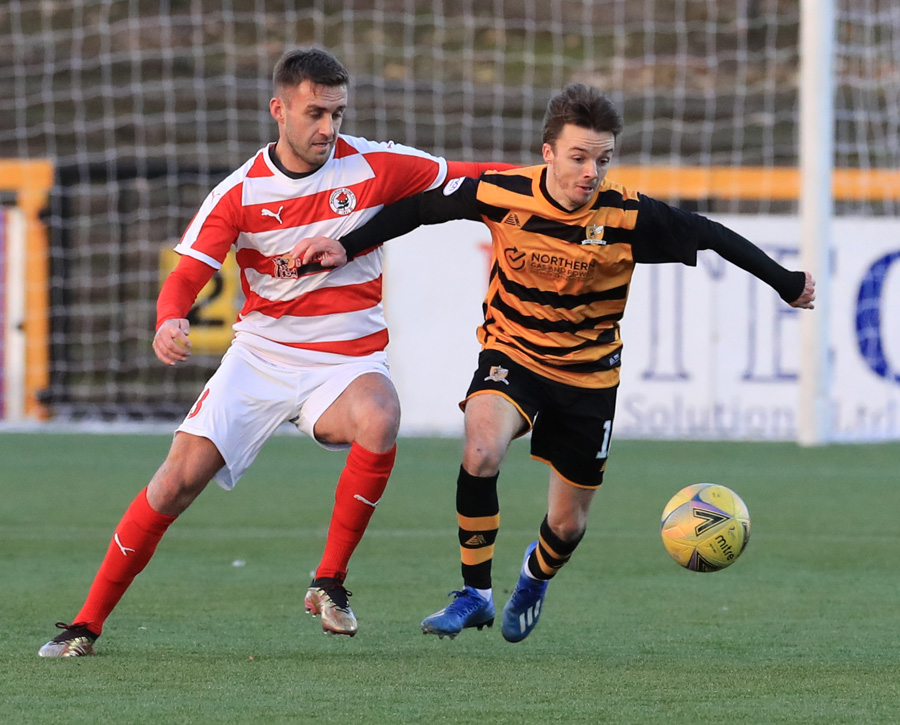Bonnyrigg Rose players action shot Bonnyrigg Rose players action shot