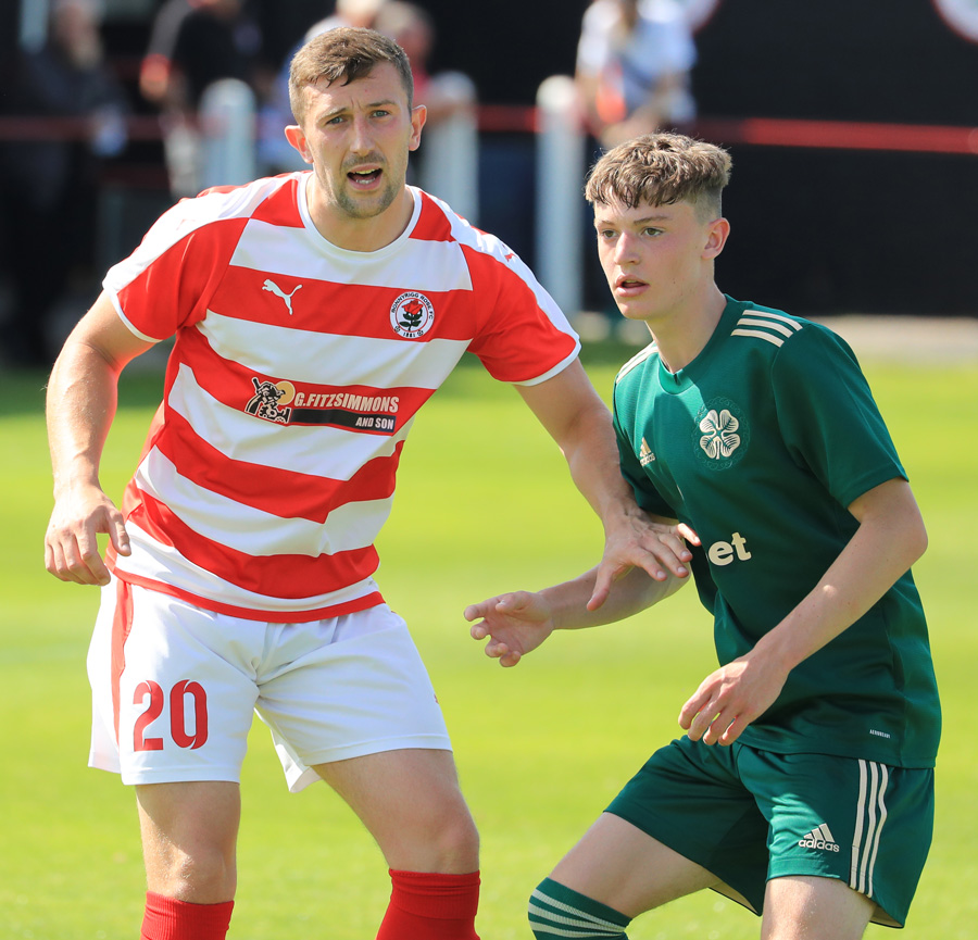 Bonnyrigg Rose players action shot Bonnyrigg Rose players action shot
