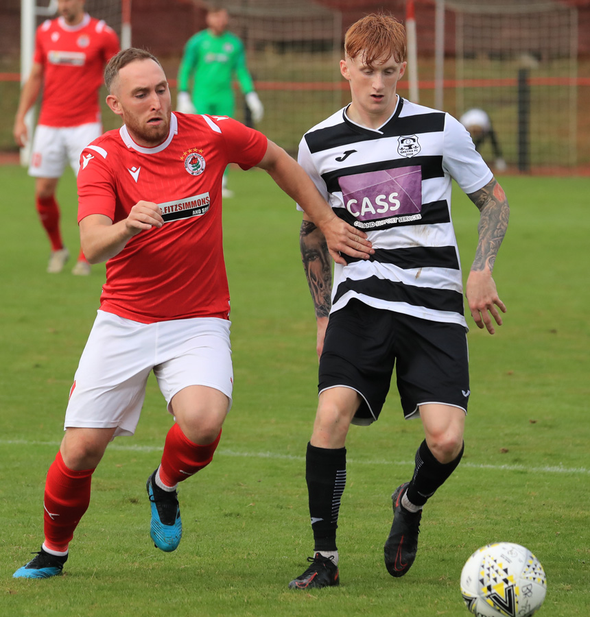 Bonnyrigg Rose players action shot Bonnyrigg Rose players action shot
