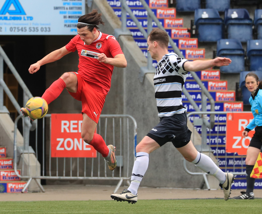 Bonnyrigg Rose players action shot Bonnyrigg Rose players action shot