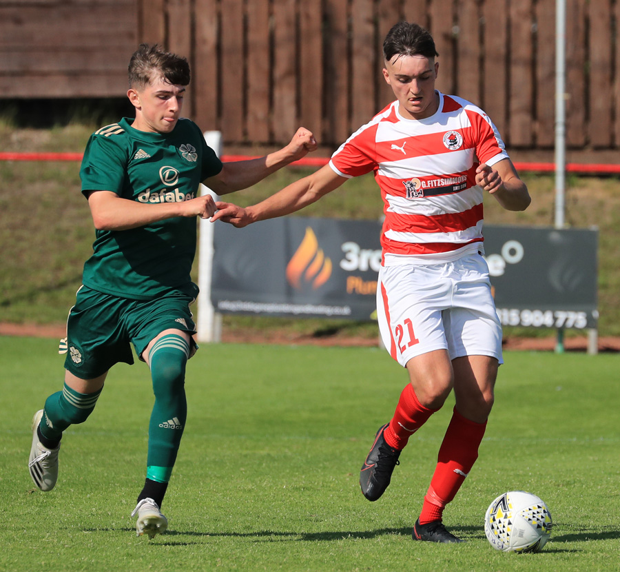 Bonnyrigg Rose players action shot Bonnyrigg Rose players action shot