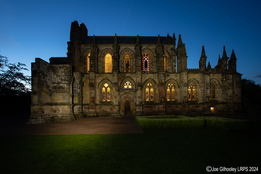 Rosslyn Chapel by Night