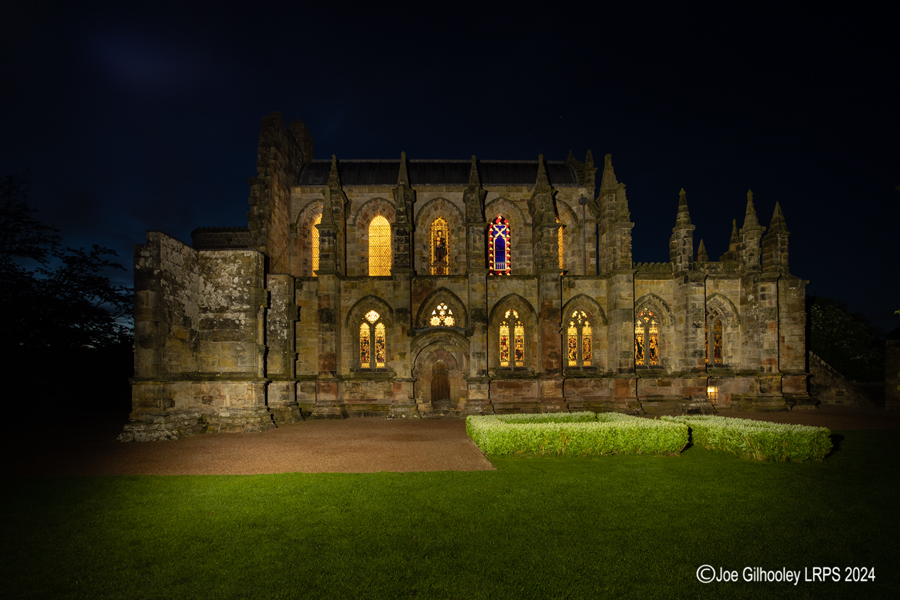 Rosslyn Chapel by Night