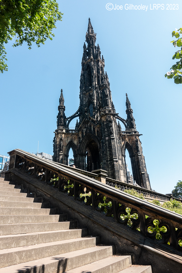 The Scott Monument Princes Street Gardens Edinburgh