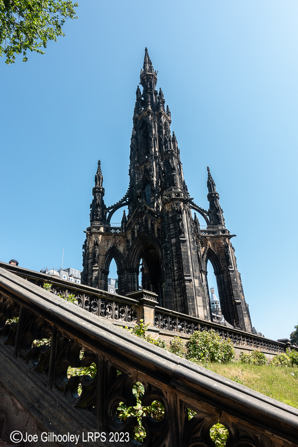 The Scott Monument Princes Street Gardens Edinburgh