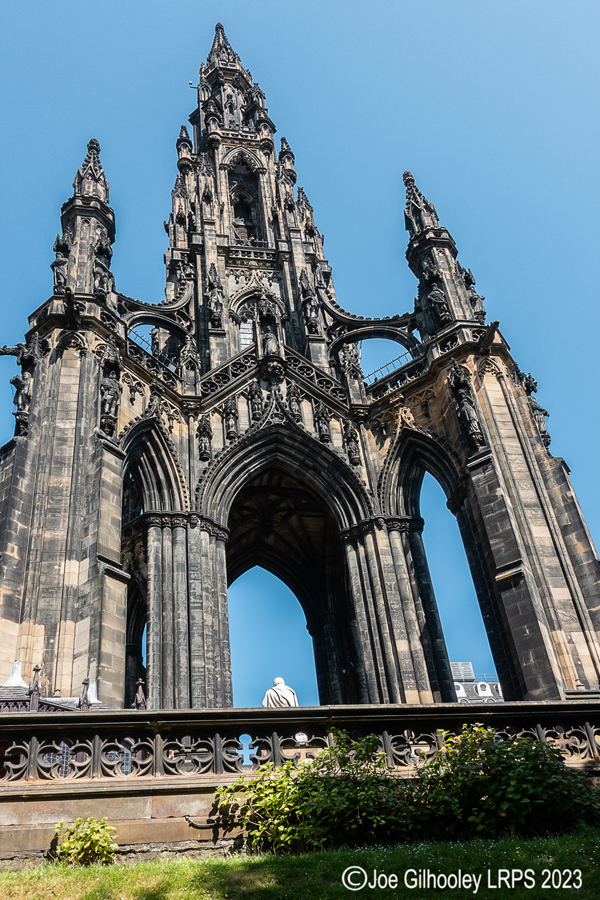 The Scott Monument Princes Street Gardens Edinburgh