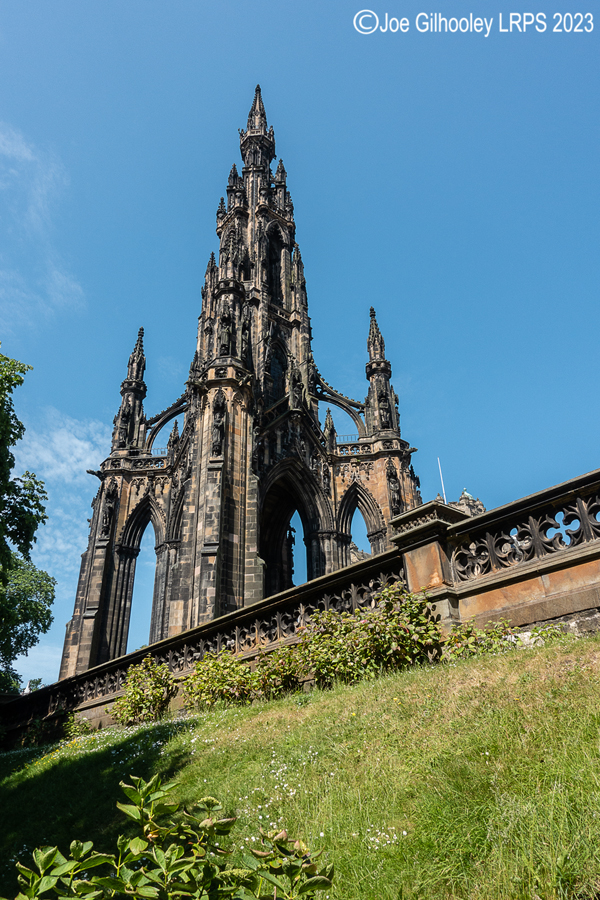 The Scott Monument Princes Street Gardens Edinburgh