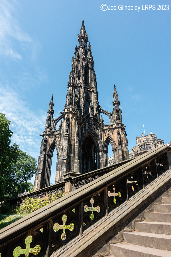 The Scott Monument Princes Street Gardens Edinburgh