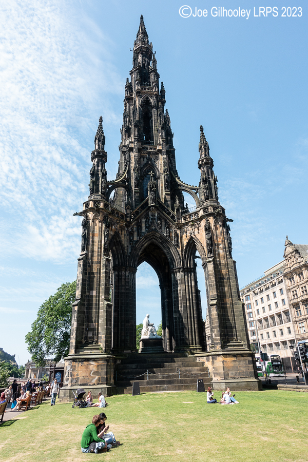 The Scott Monument Princes Street Gardens Edinburgh