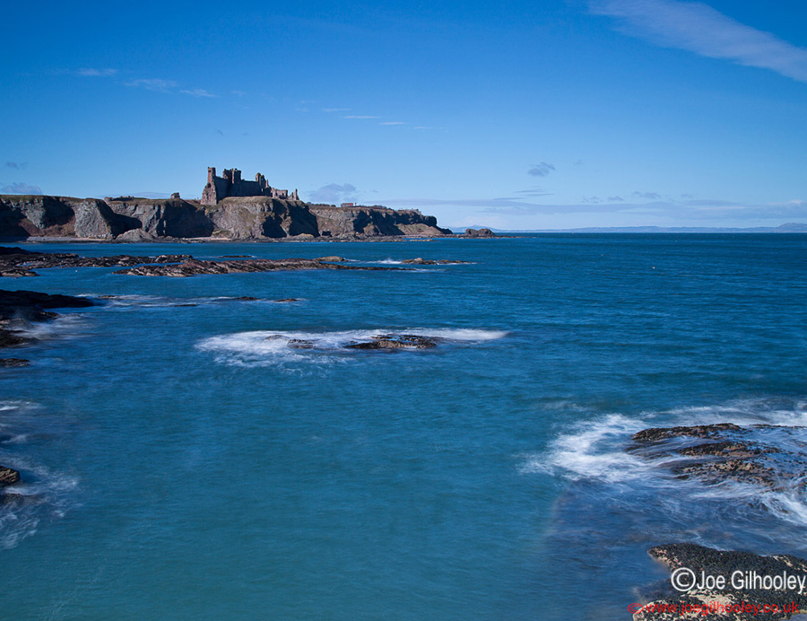 Tantallon Castle from Seacliff Beach 