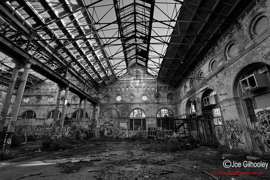 Abandoned Building Shrubhill Edinburgh