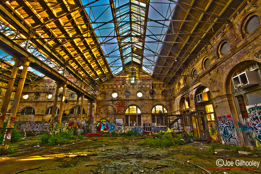 Abandoned Building Shrubhill Edinburgh