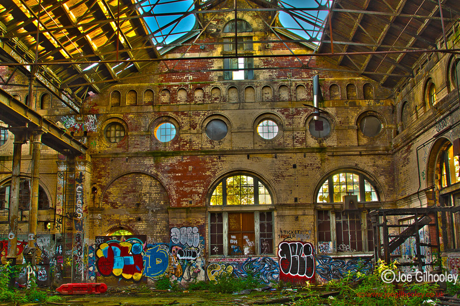 Abandoned Building Shrubhill Edinburgh