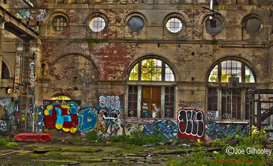 Abandoned Building Shrubhill Edinburgh