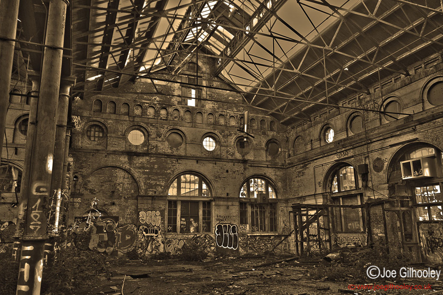 Abandoned Building Shrubhill Edinburgh