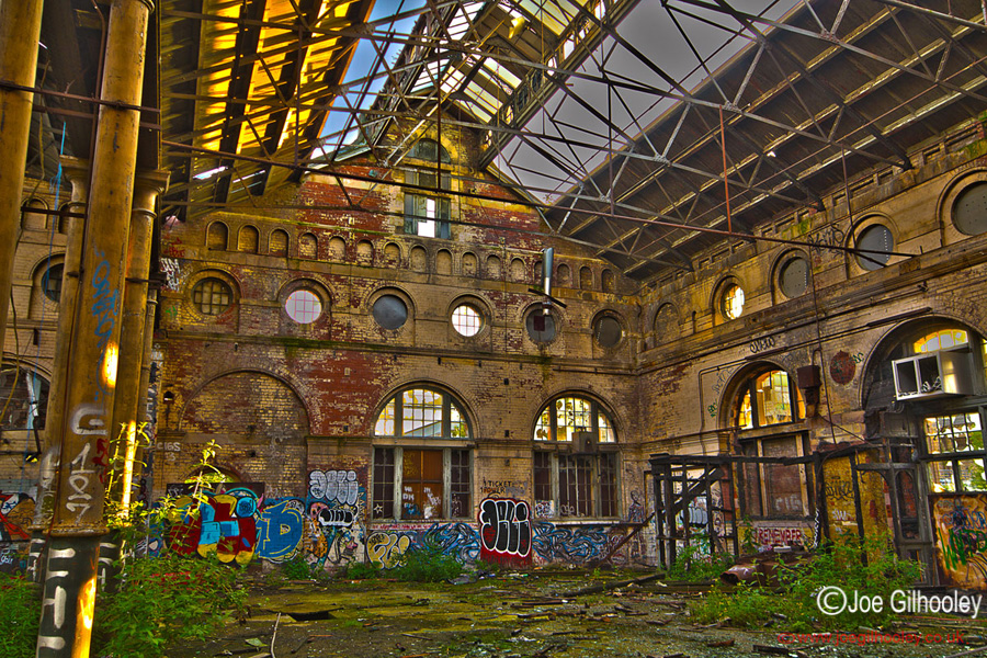 Abandoned Building Shrubhill Edinburgh