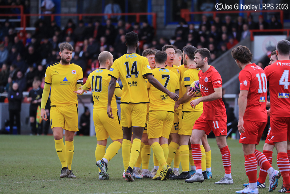 Stirling Albion v Bonnyrigg Rose