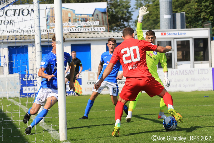 Stranraer v Bonnyrigg Rose 