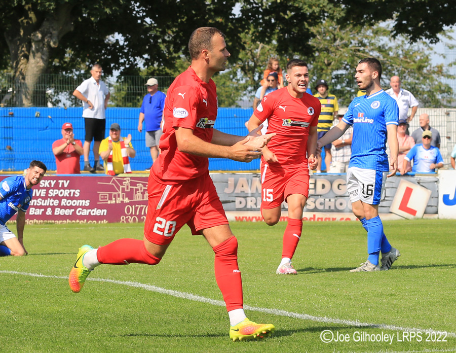 Stranraer v Bonnyrigg Rose 