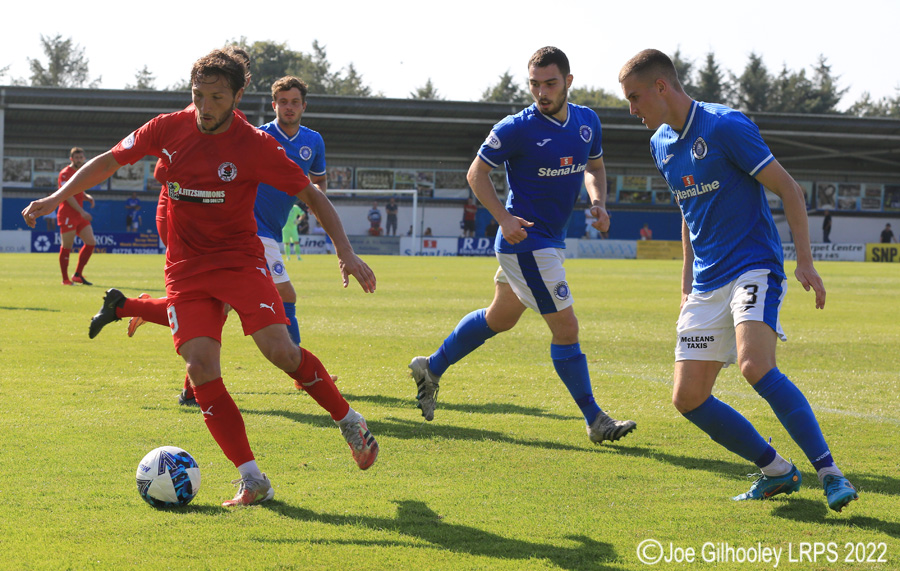 Stranraer v Bonnyrigg Rose 