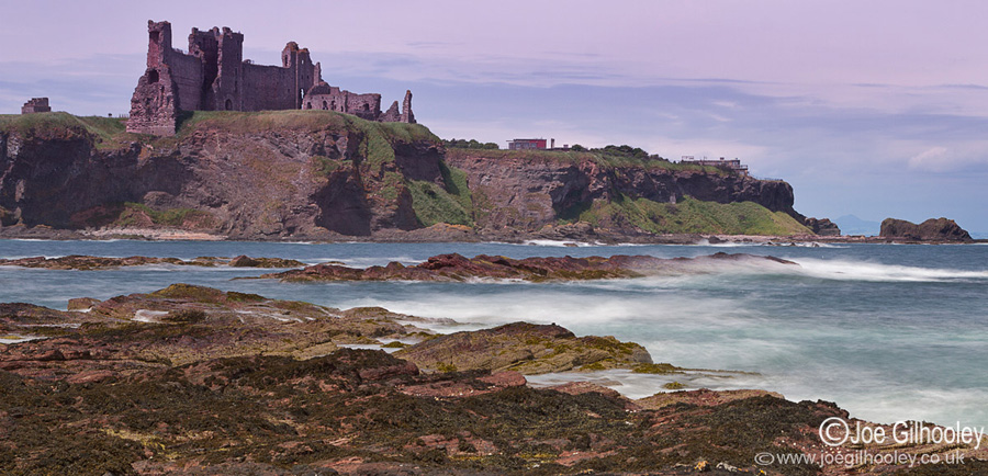 Tantallon Castle from Seacliff Beach