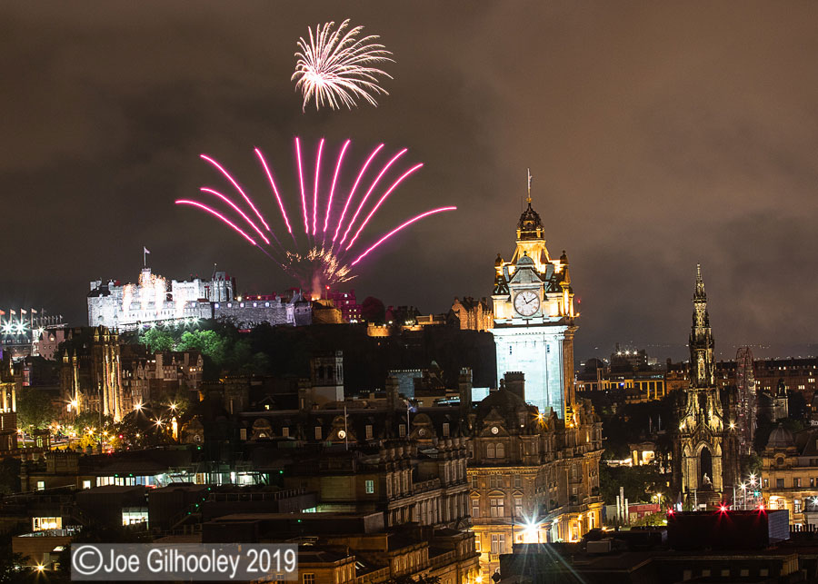Edinburgh Royal Military Tattoo Fireworks