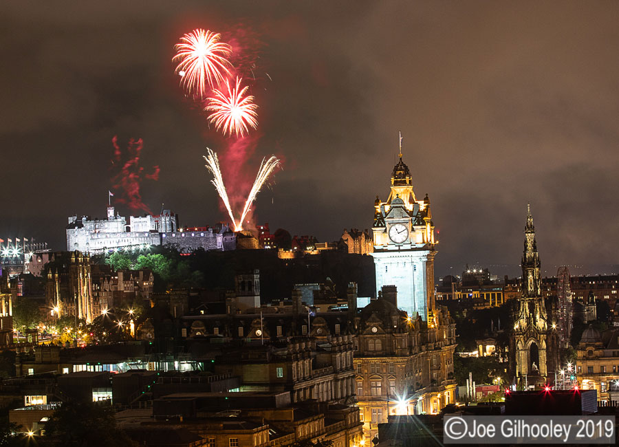 Edinburgh Royal Military Tattoo Fireworks