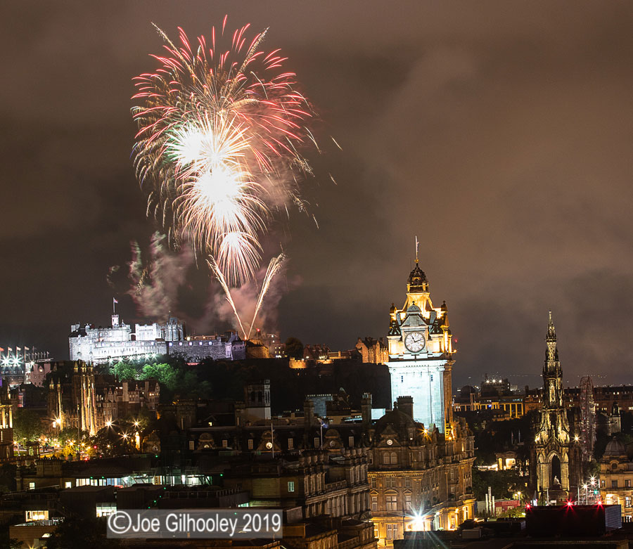 Edinburgh Royal Military Tattoo Fireworks