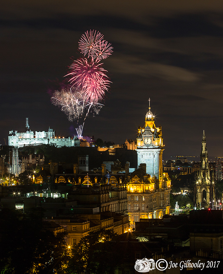 Edinburgh Military Tattoo Fireworks