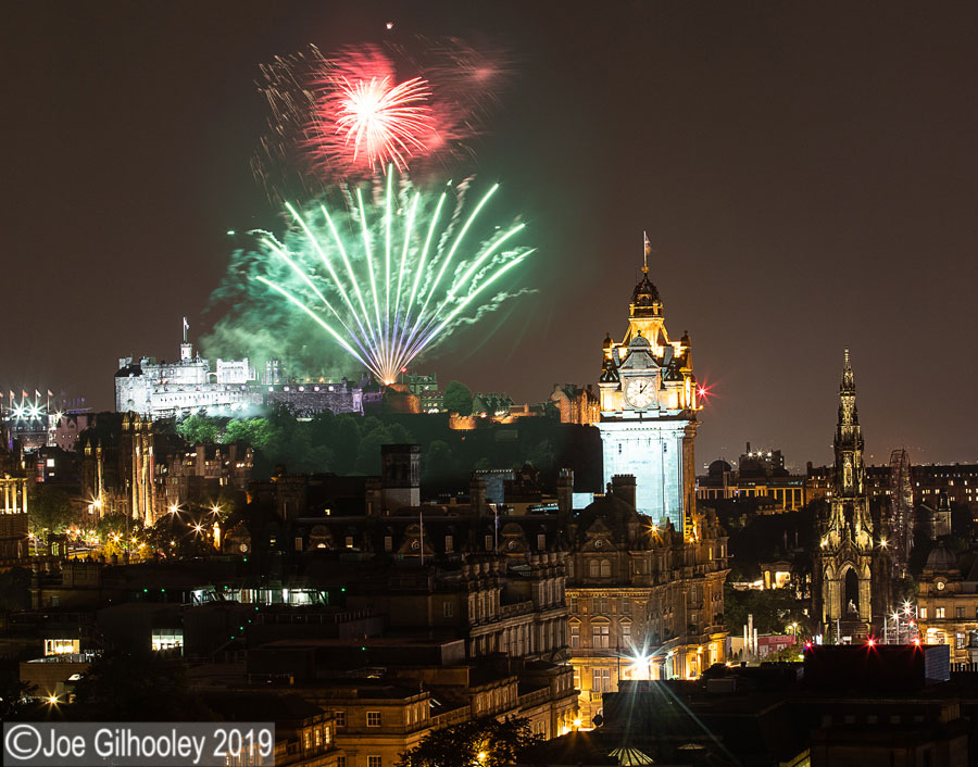 Edinburgh Royal Military Tattoo Fireworks