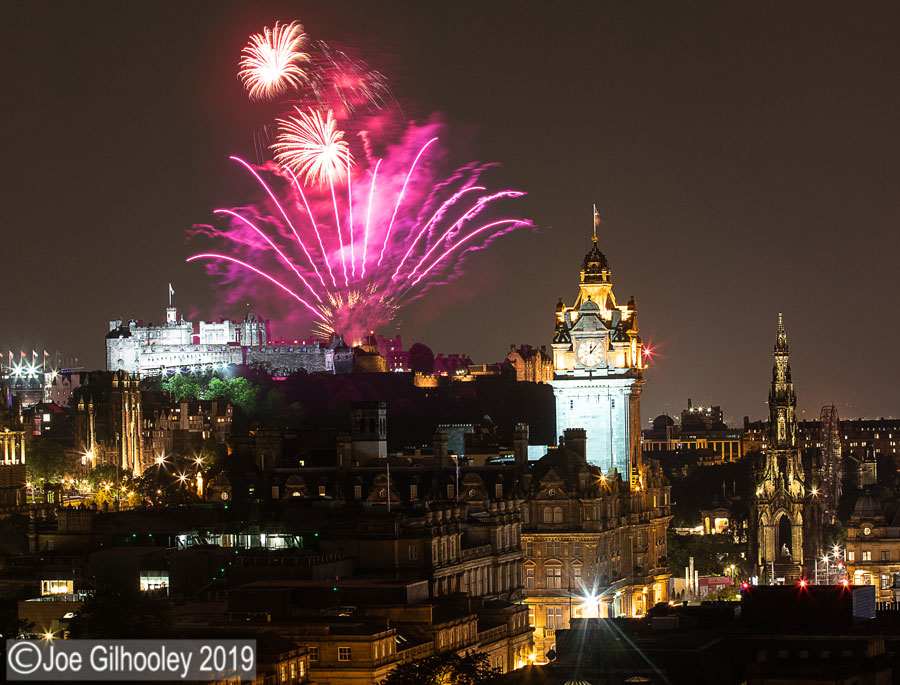 Edinburgh Royal Military Tattoo Fireworks