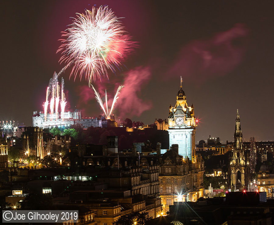 Edinburgh Royal Military Tattoo Fireworks