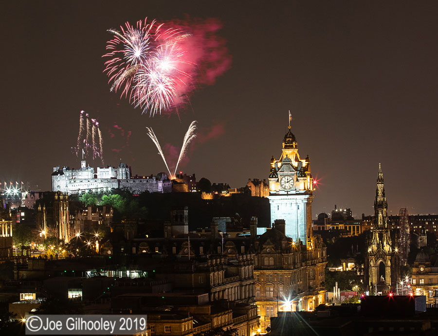 Edinburgh Royal Military Tattoo Fireworks