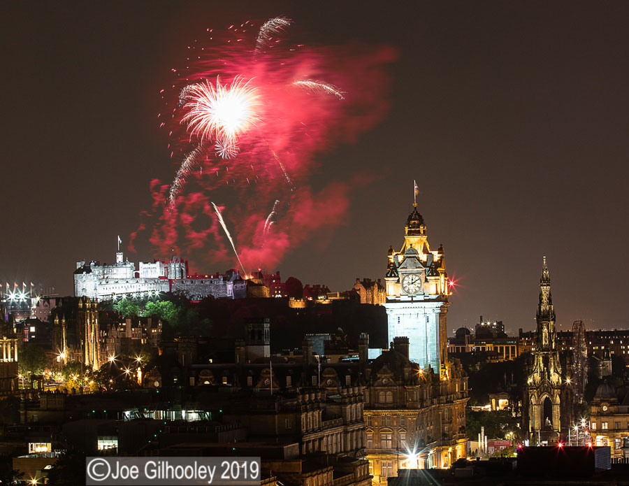 Edinburgh Royal Military Tattoo Fireworks