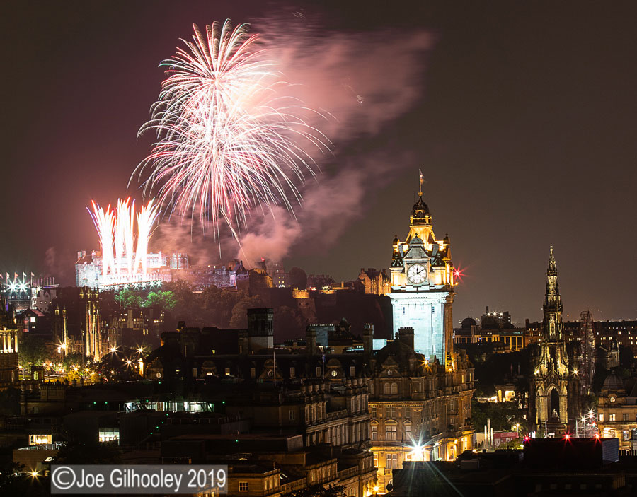 Edinburgh Royal Military Tattoo Fireworks