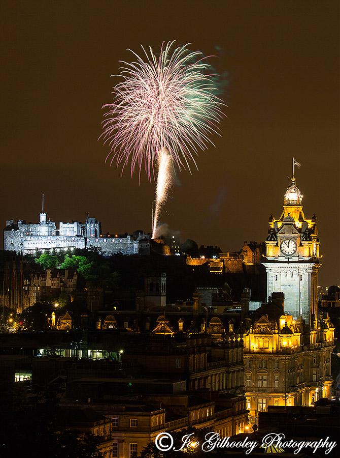 Edinburgh Military Tattoo Fireworks