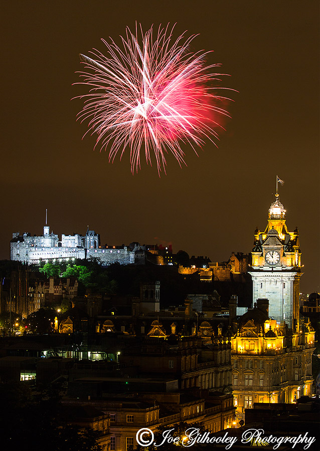 Edinburgh Military Tattoo Fireworks