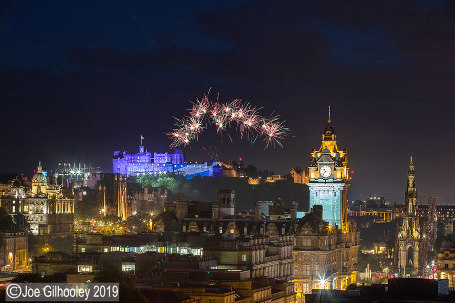 Edinburgh Royal Military Tattoo Fireworks