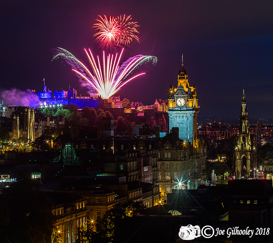 Edinburgh Military Tattoo Fireworks