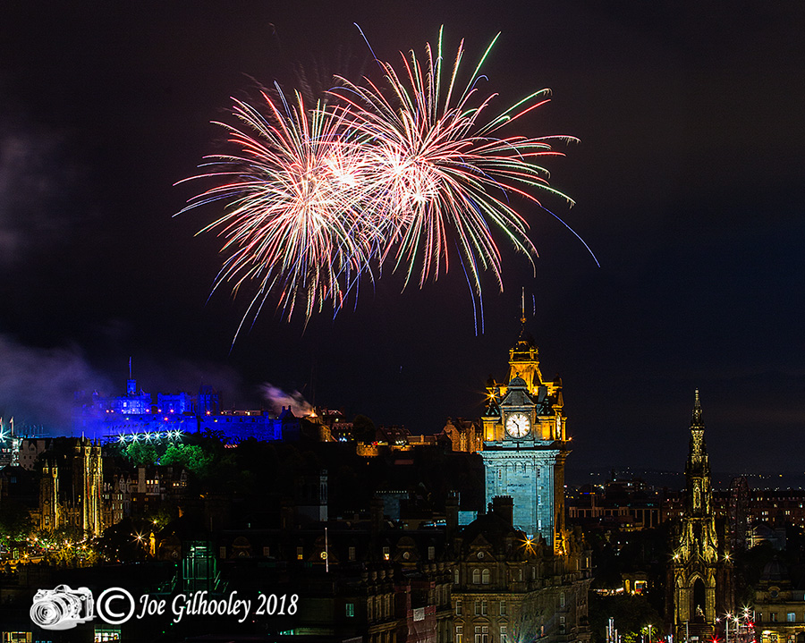 Edinburgh Military Tattoo Fireworks