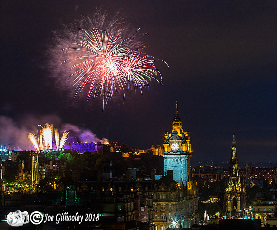 Edinburgh Military Tattoo Fireworks