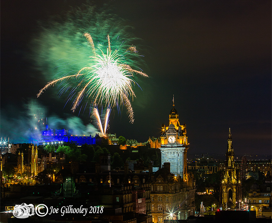 Edinburgh Military Tattoo Fireworks