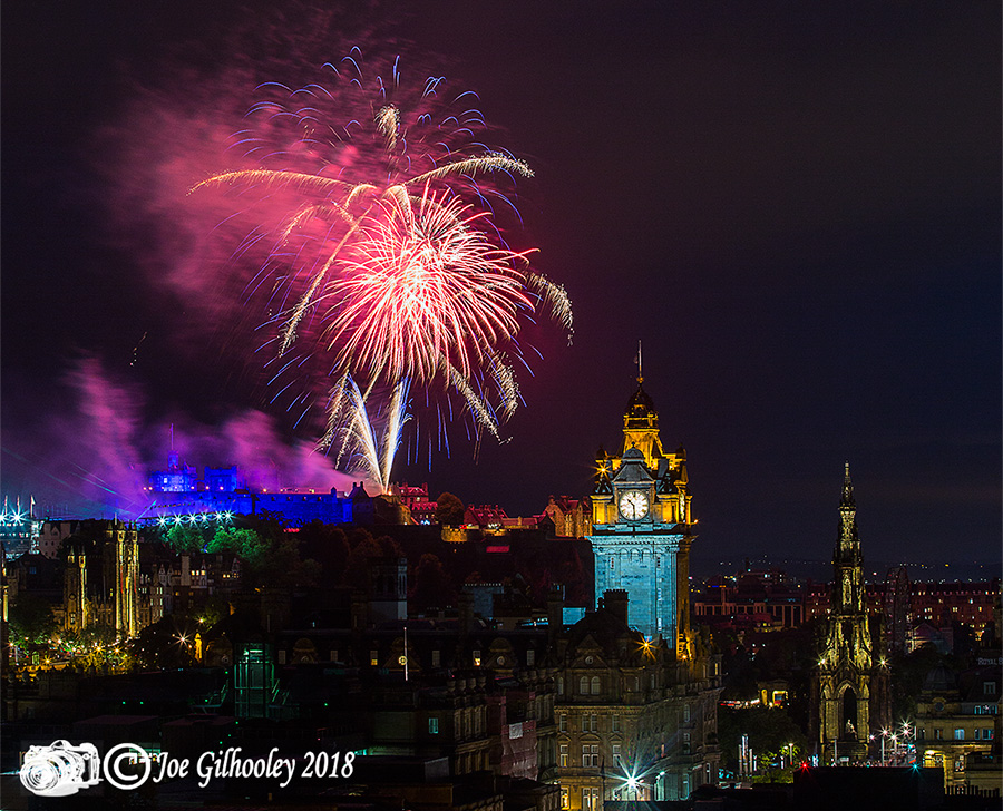 Edinburgh Military Tattoo Fireworks
