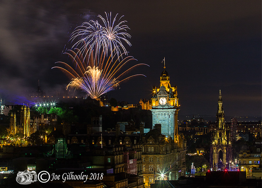 Edinburgh Military Tattoo Fireworks