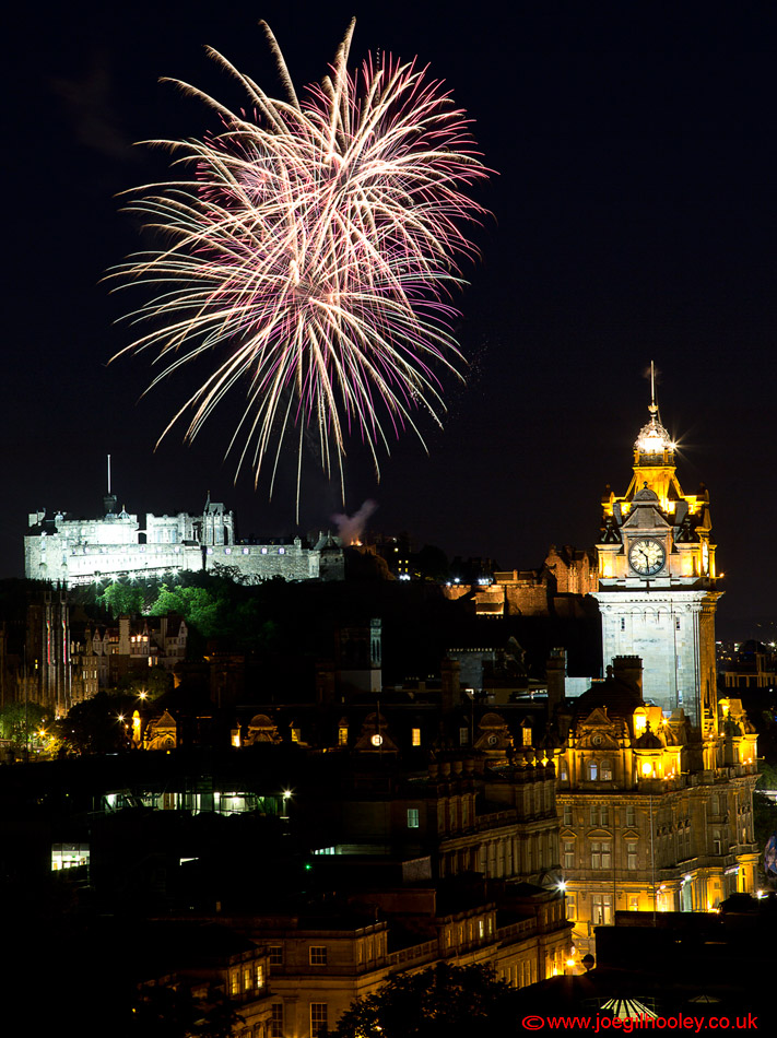Edinburgh Military Tattoo Fireworks